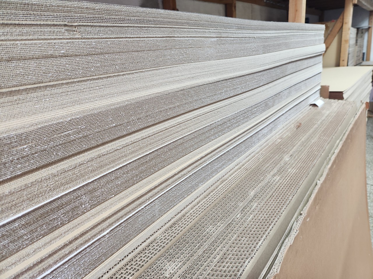 골판지 단면 상세